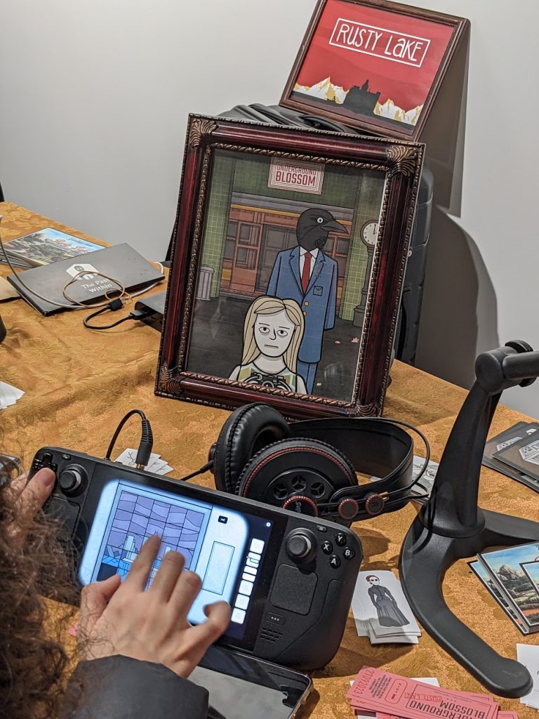 Image from the Rusty Lake studio booth.